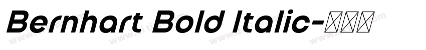 Bernhart Bold Italic字体转换 Bernhart Bold Italic字体转换